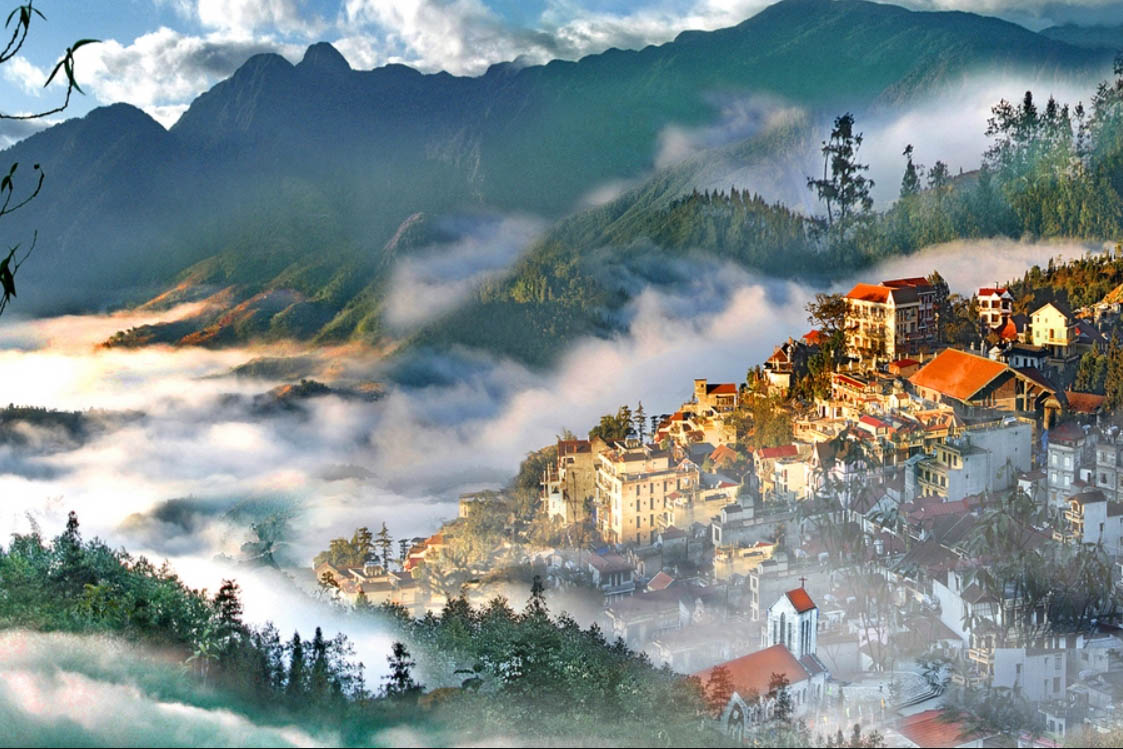 Sapa - Beautiful mountain scenery