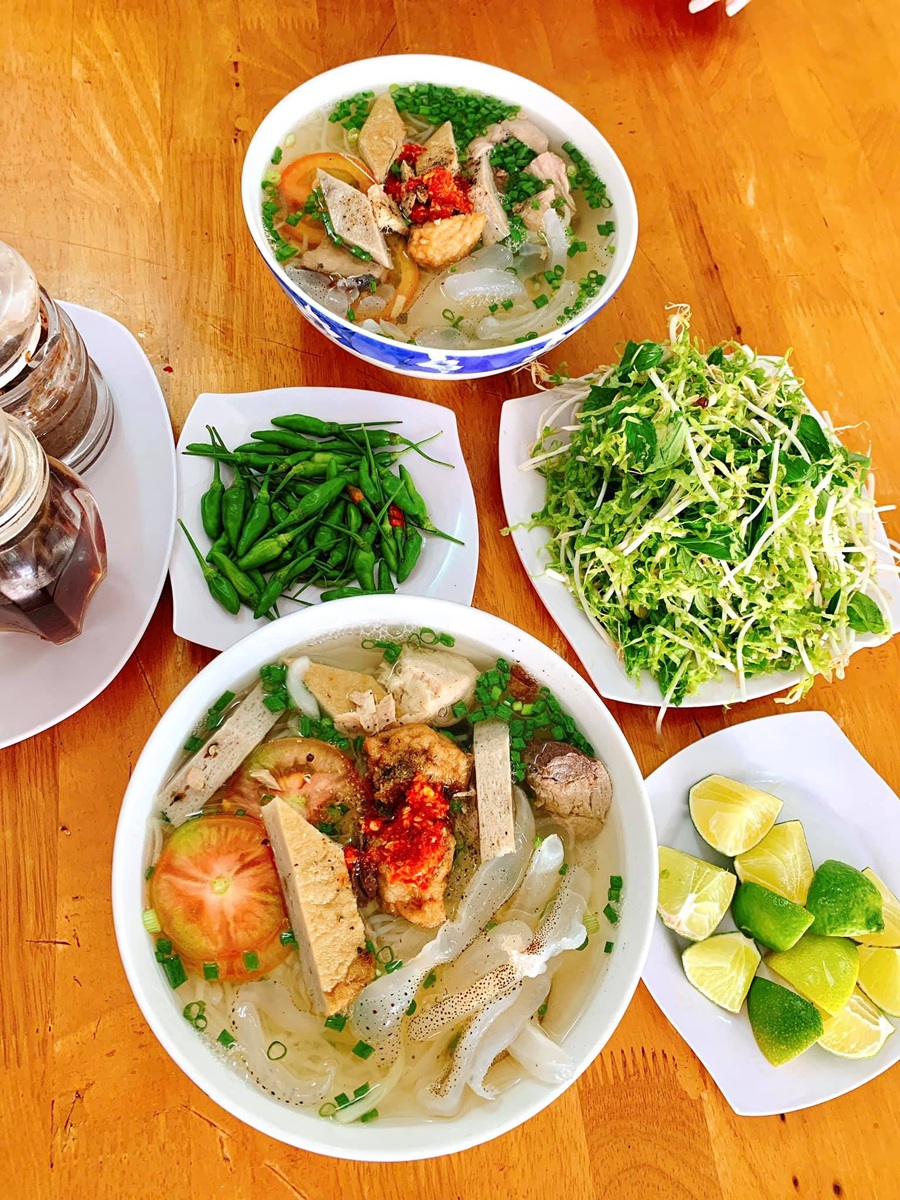 Vietnamese food - bun ca Nha Trang
