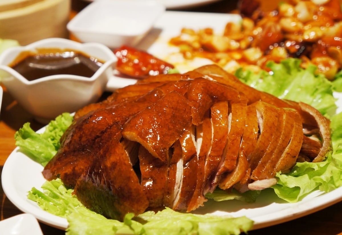 Vietnamese food - vit quay 7 vi - Cao Bang