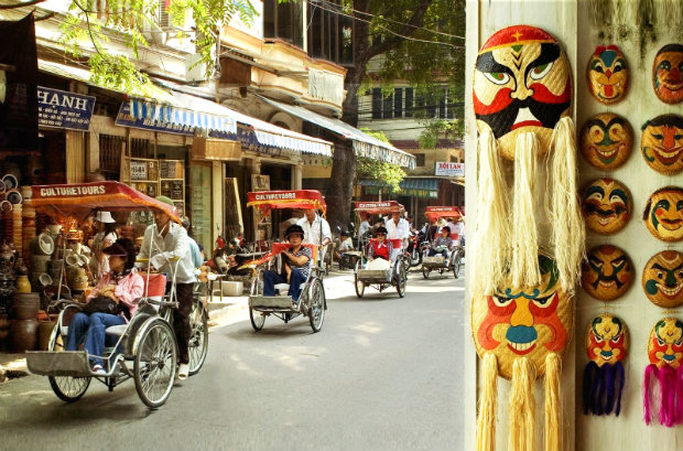 A corner of Hanoi's Old Quarter
