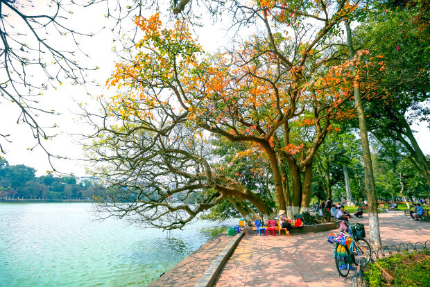 Autumn is the most ideal time for a trip to Hanoi