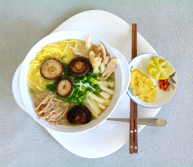 Bun thang - A dish full of culinary flavors of the capital